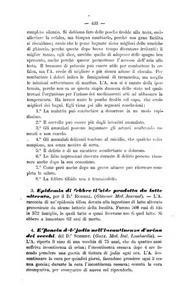 L'imparziale giornale degli interessi scientifici, pratici, morali e professionali della classe medica