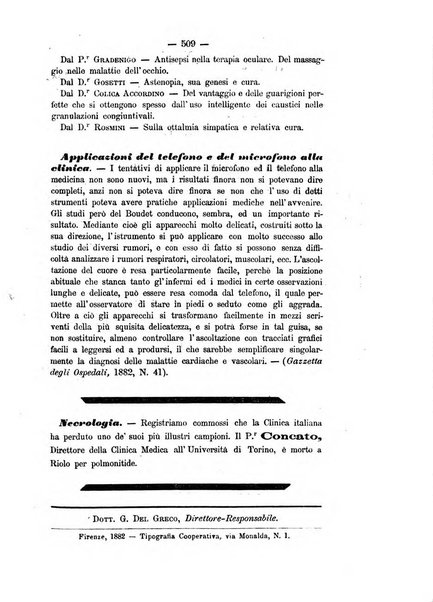 L'imparziale giornale degli interessi scientifici, pratici, morali e professionali della classe medica