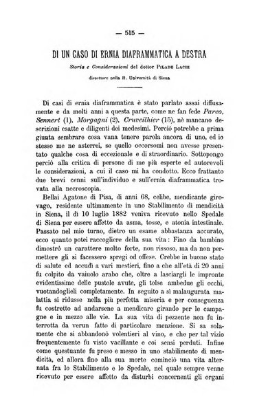 L'imparziale giornale degli interessi scientifici, pratici, morali e professionali della classe medica