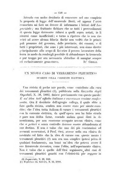 L'imparziale giornale degli interessi scientifici, pratici, morali e professionali della classe medica