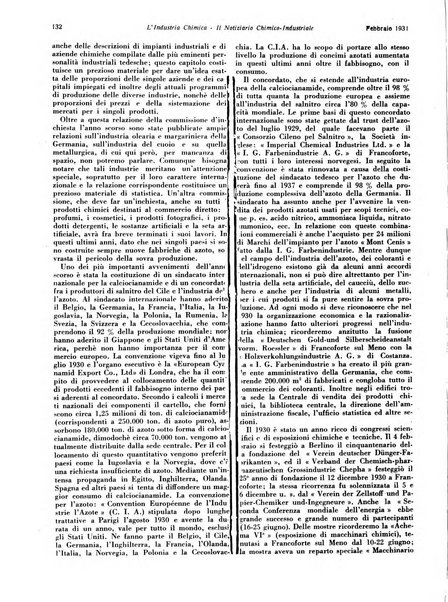 L'industria chimica organo ufficiale della Federazione nazionale fascista industrie chimiche ed affini