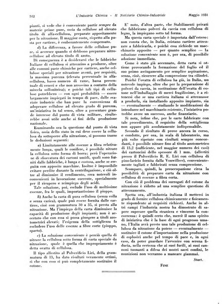 L'industria chimica organo ufficiale della Federazione nazionale fascista industrie chimiche ed affini