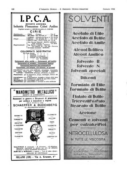 L'industria chimica organo ufficiale della Federazione nazionale fascista industrie chimiche ed affini