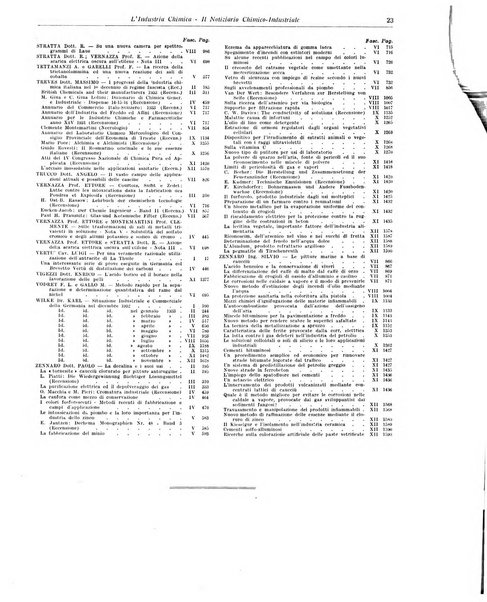 L'industria chimica organo ufficiale della Federazione nazionale fascista industrie chimiche ed affini