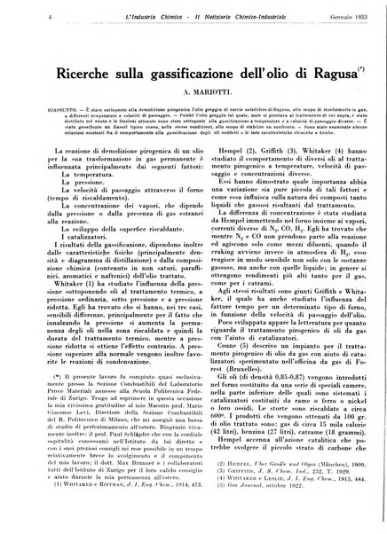 L'industria chimica organo ufficiale della Federazione nazionale fascista industrie chimiche ed affini