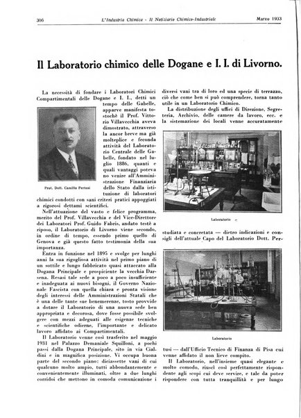 L'industria chimica organo ufficiale della Federazione nazionale fascista industrie chimiche ed affini