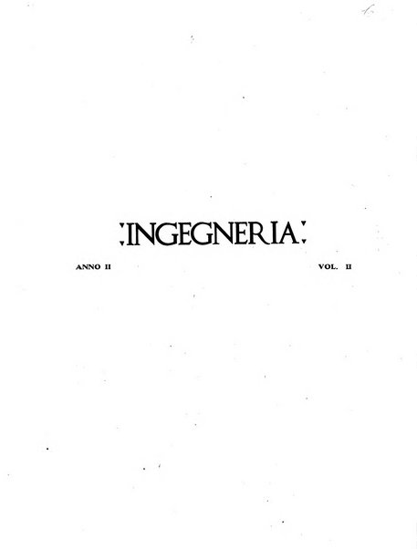 Ingegneria rivista tecnica mensile