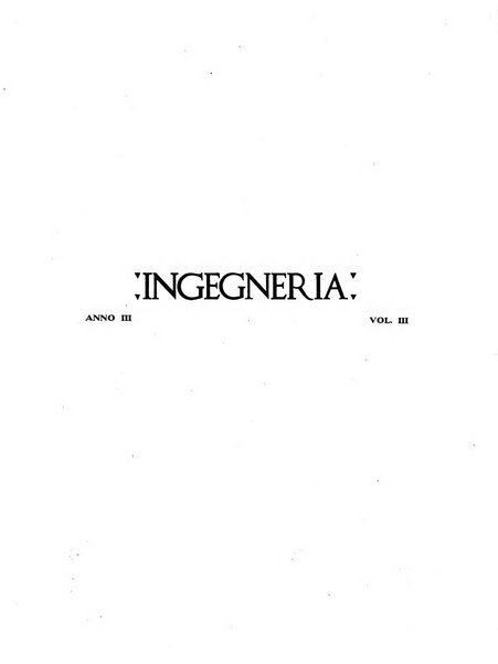 Ingegneria rivista tecnica mensile