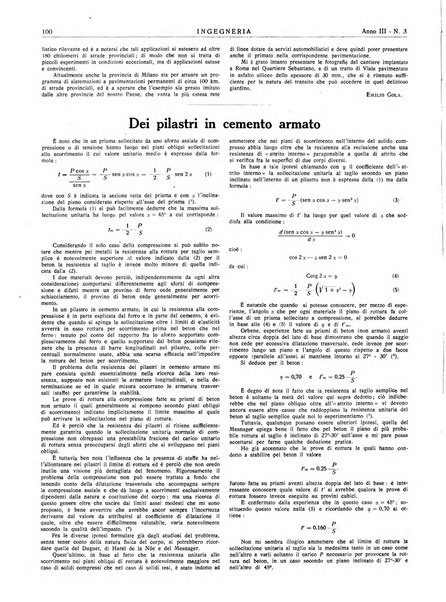 Ingegneria rivista tecnica mensile