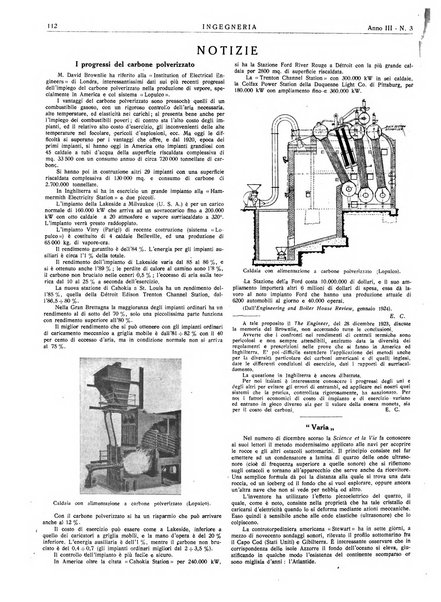 Ingegneria rivista tecnica mensile