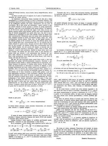 Ingegneria rivista tecnica mensile