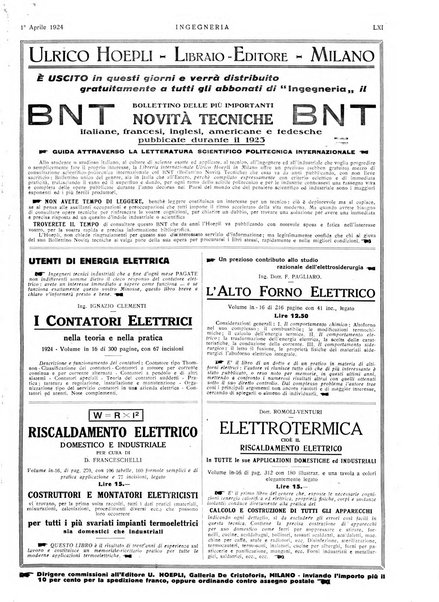 Ingegneria rivista tecnica mensile