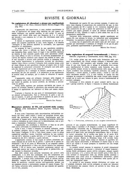 Ingegneria rivista tecnica mensile