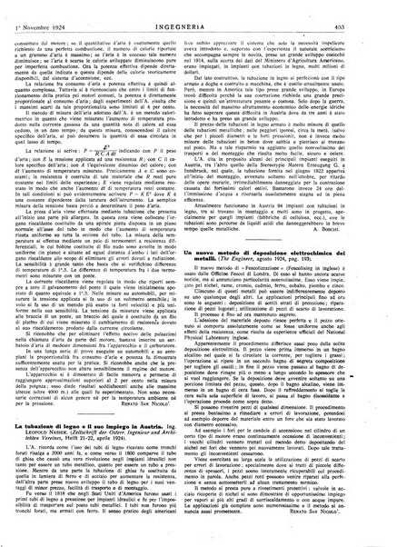 Ingegneria rivista tecnica mensile