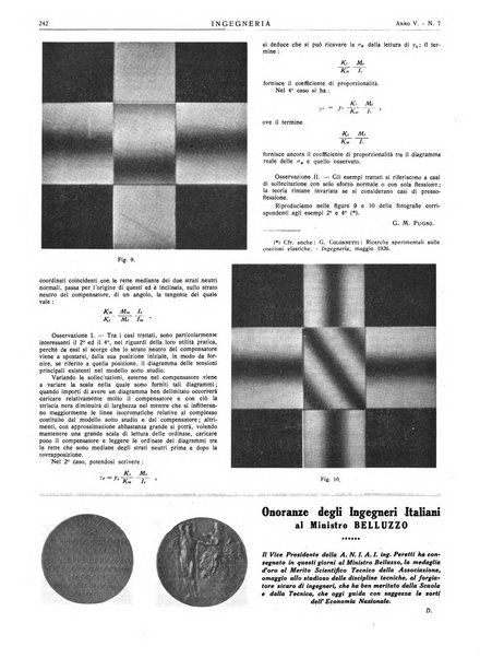 Ingegneria rivista tecnica mensile