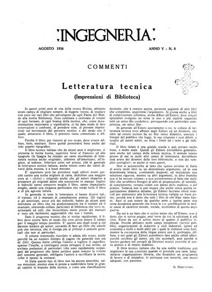 Ingegneria rivista tecnica mensile