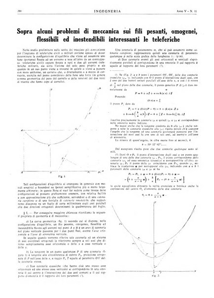 Ingegneria rivista tecnica mensile