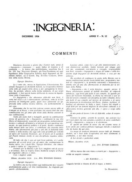 Ingegneria rivista tecnica mensile