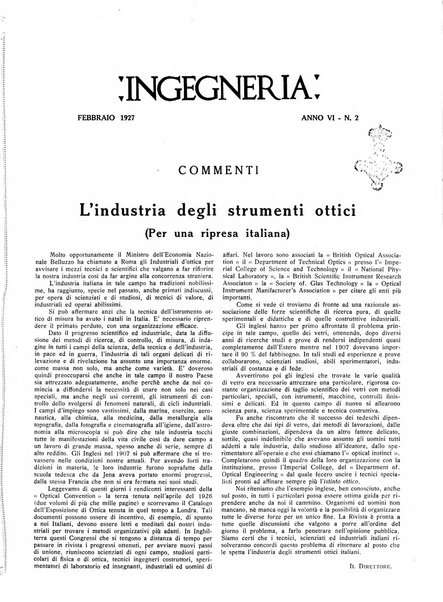 Ingegneria rivista tecnica mensile