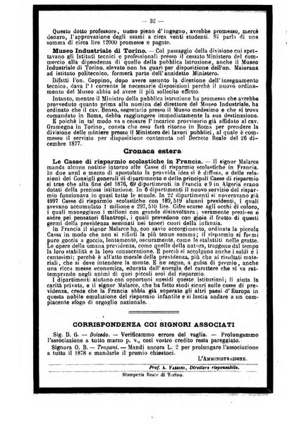 L'istitutore giornale della societa d'istruzione e di educazione dedicato ai maestri, alle maestre, ai padri di famiglia ed ai comuni