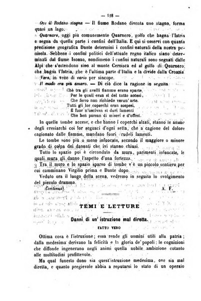 L'istitutore giornale della societa d'istruzione e di educazione dedicato ai maestri, alle maestre, ai padri di famiglia ed ai comuni