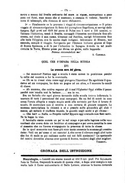 L'istitutore giornale della societa d'istruzione e di educazione dedicato ai maestri, alle maestre, ai padri di famiglia ed ai comuni