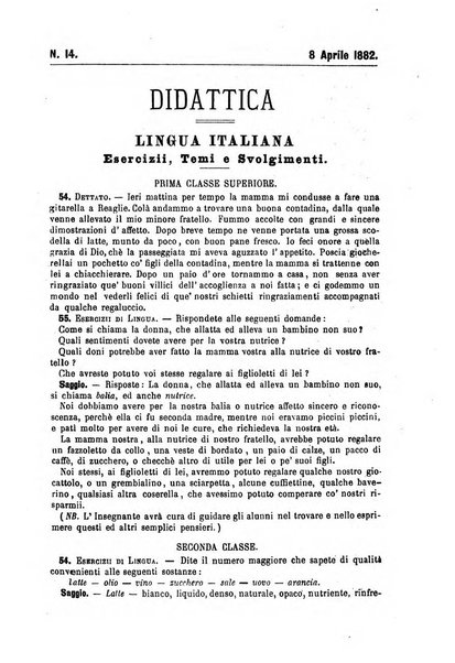 L'istitutore giornale della societa d'istruzione e di educazione dedicato ai maestri, alle maestre, ai padri di famiglia ed ai comuni