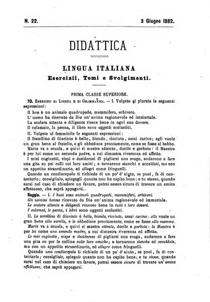 L'istitutore giornale della societa d'istruzione e di educazione dedicato ai maestri, alle maestre, ai padri di famiglia ed ai comuni