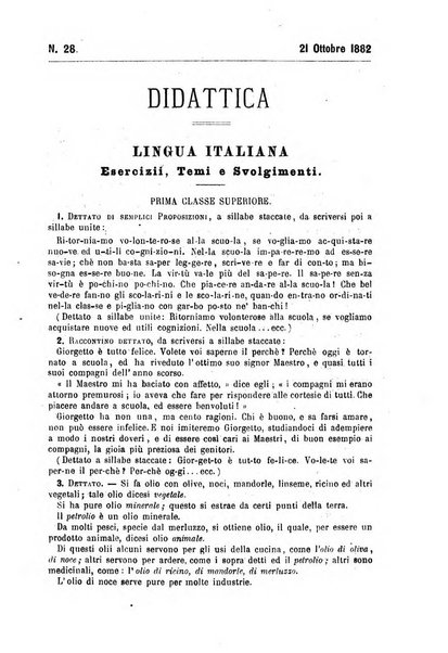 L'istitutore giornale della societa d'istruzione e di educazione dedicato ai maestri, alle maestre, ai padri di famiglia ed ai comuni