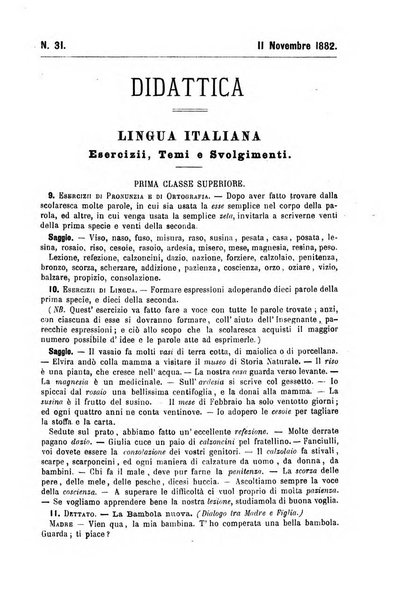 L'istitutore giornale della societa d'istruzione e di educazione dedicato ai maestri, alle maestre, ai padri di famiglia ed ai comuni