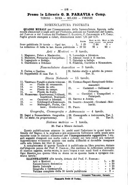 L'istitutore giornale della societa d'istruzione e di educazione dedicato ai maestri, alle maestre, ai padri di famiglia ed ai comuni