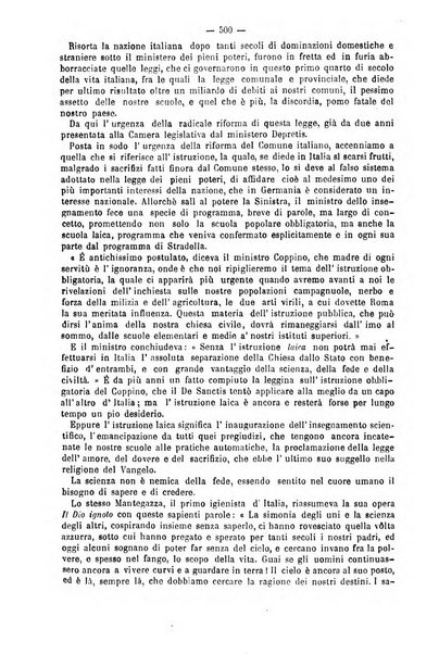 L'istitutore giornale della societa d'istruzione e di educazione dedicato ai maestri, alle maestre, ai padri di famiglia ed ai comuni