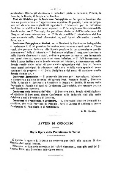 L'istitutore giornale della societa d'istruzione e di educazione dedicato ai maestri, alle maestre, ai padri di famiglia ed ai comuni