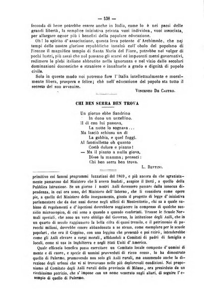 L'istitutore giornale della societa d'istruzione e di educazione dedicato ai maestri, alle maestre, ai padri di famiglia ed ai comuni