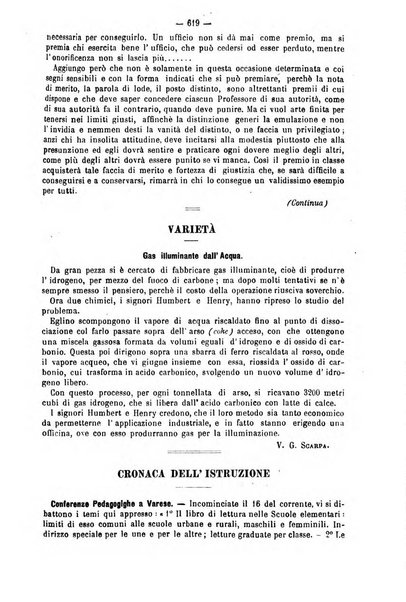 L'istitutore giornale della societa d'istruzione e di educazione dedicato ai maestri, alle maestre, ai padri di famiglia ed ai comuni