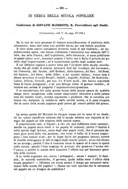 L'istitutore giornale della societa d'istruzione e di educazione dedicato ai maestri, alle maestre, ai padri di famiglia ed ai comuni