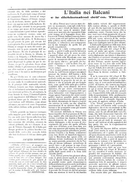 L'Italia all'estero rivista di politica estera e coloniale