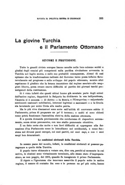 L'Italia all'estero rivista di politica estera e coloniale