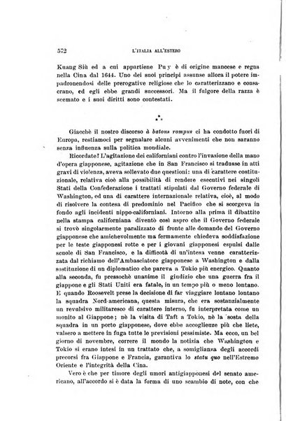 L'Italia all'estero rivista di politica estera e coloniale