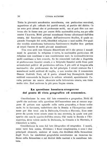 L'Italia all'estero rivista di politica estera e coloniale