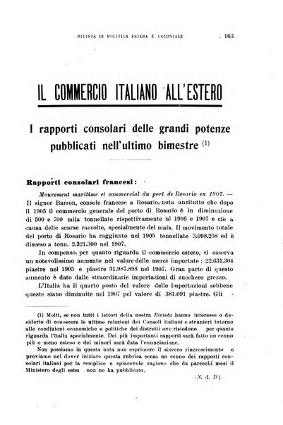 L'Italia all'estero rivista di politica estera e coloniale