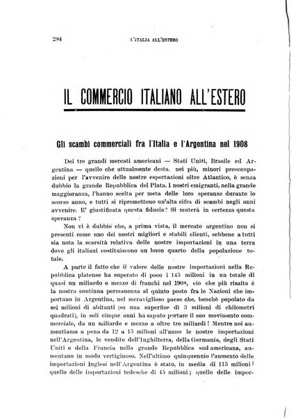 L'Italia all'estero rivista di politica estera e coloniale