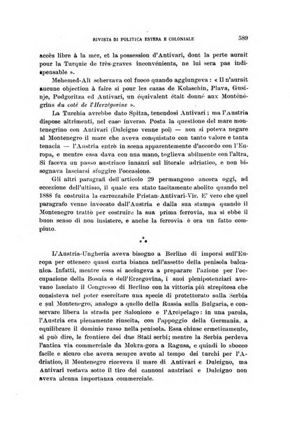 L'Italia all'estero rivista di politica estera e coloniale