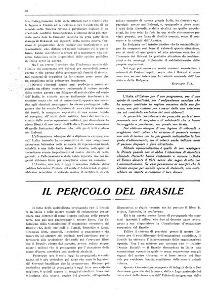 L'Italia all'estero rivista di politica estera e coloniale