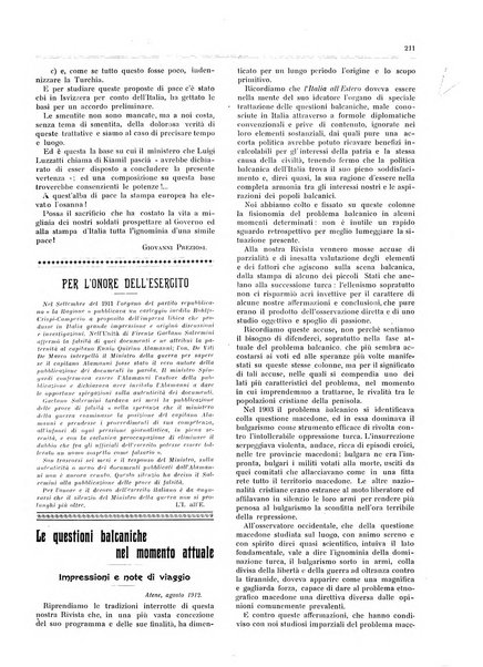 L'Italia all'estero rivista di politica estera e coloniale