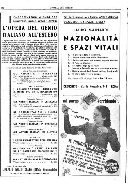 L'Italia che scrive rassegna per coloro che leggono