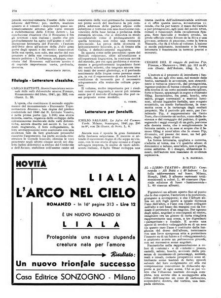 L'Italia che scrive rassegna per coloro che leggono