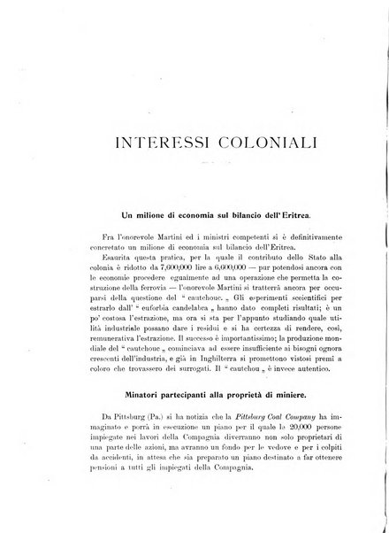 L'Italia coloniale rivista mensile
