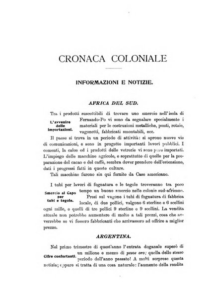 L'Italia coloniale rivista mensile