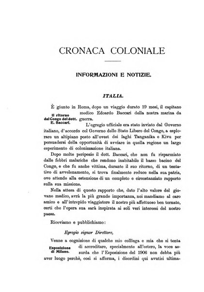 L'Italia coloniale rivista mensile